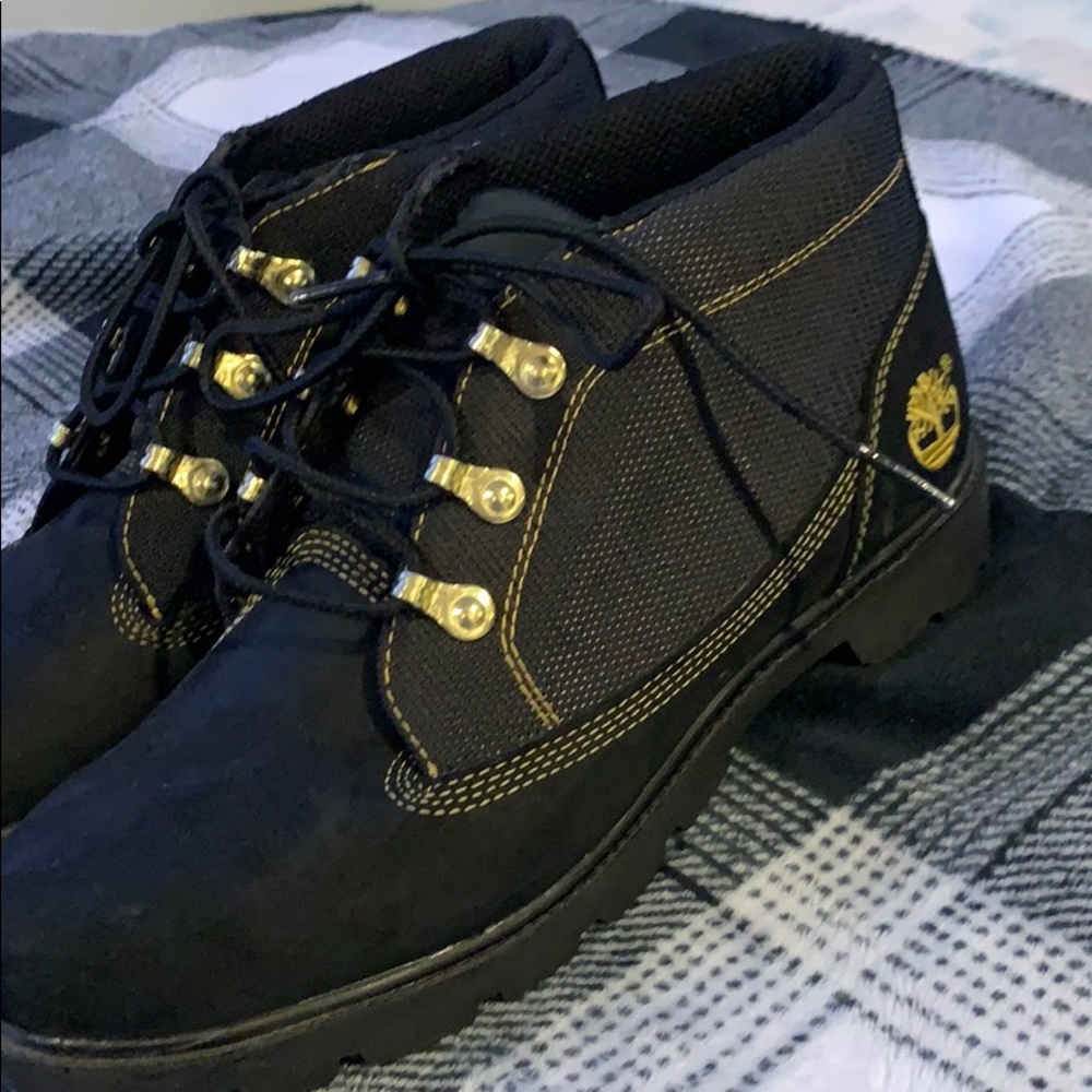Women’s black waterproof Timberland’s